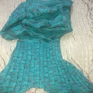 mermaid tail blanket